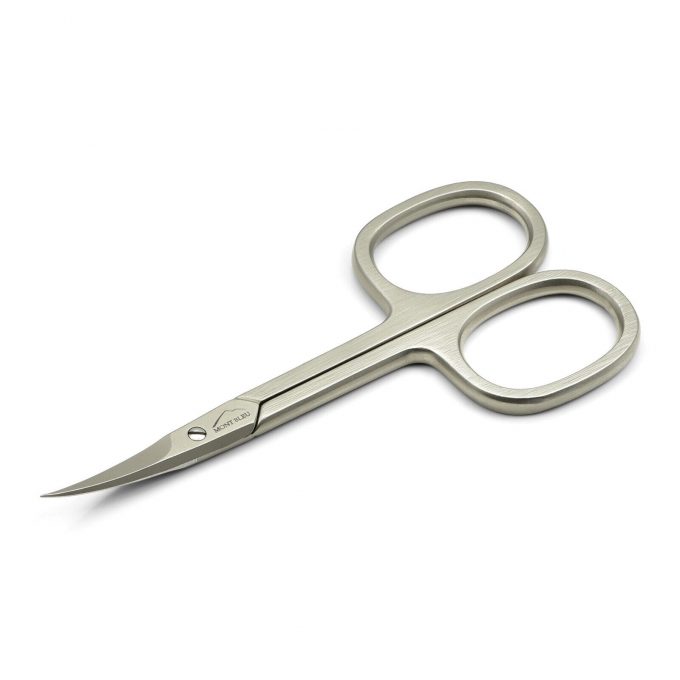 Mont Bleu Cuticle Scissors, made in Italy, sharpened in Solingen