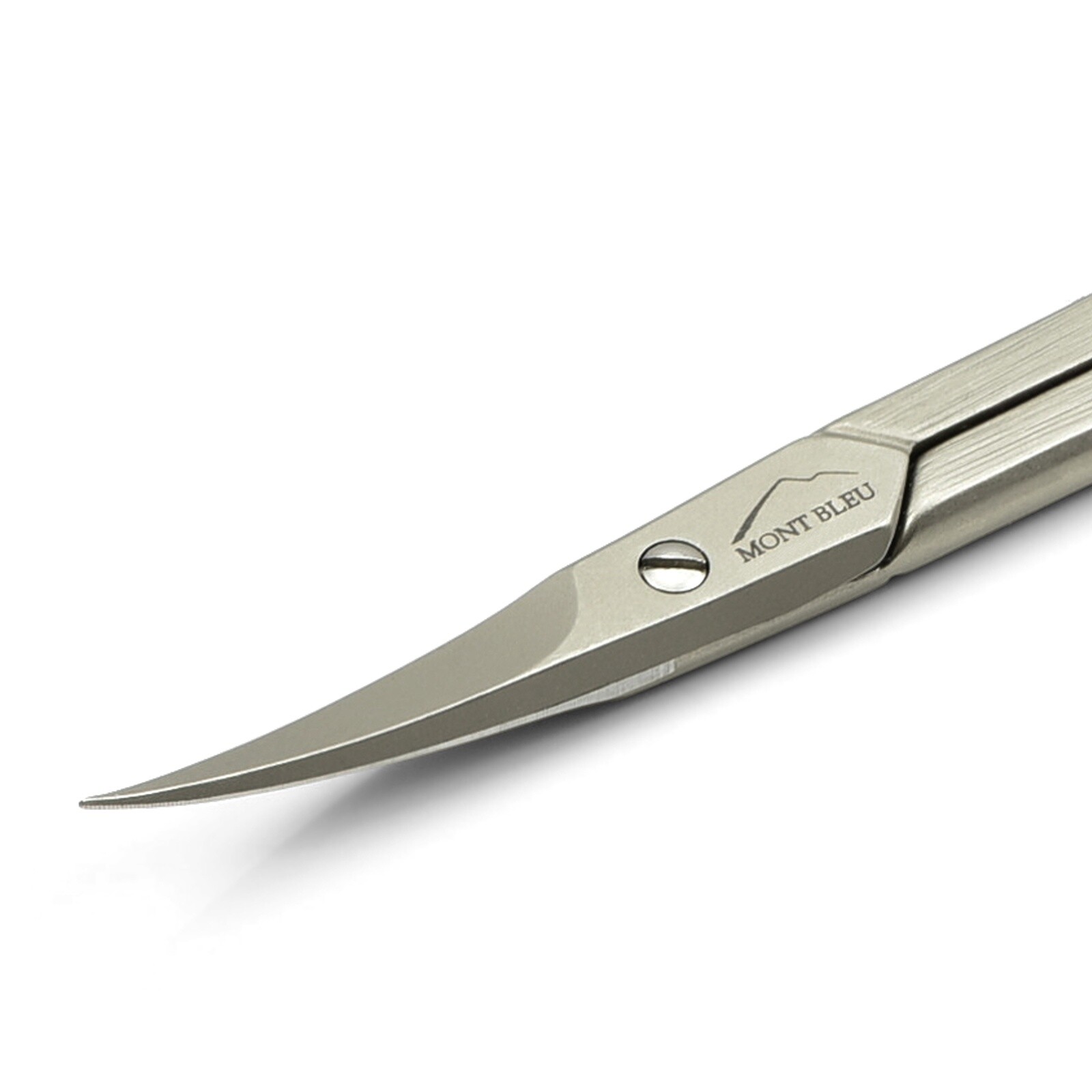 Mont Bleu Cuticle Scissors, made in Italy, sharpened in Solingen Mont Bleu Cuticle Scissors, made in Italy, sharpened in Solingen