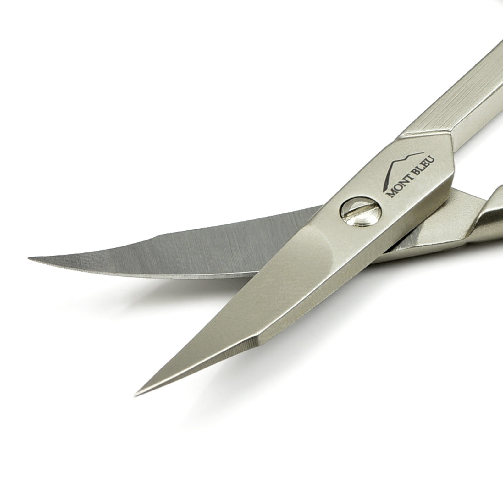 Mont Bleu Two-in-one Nails & Cuticles Combination Scissors, made in Italy, sharpened in Solingen