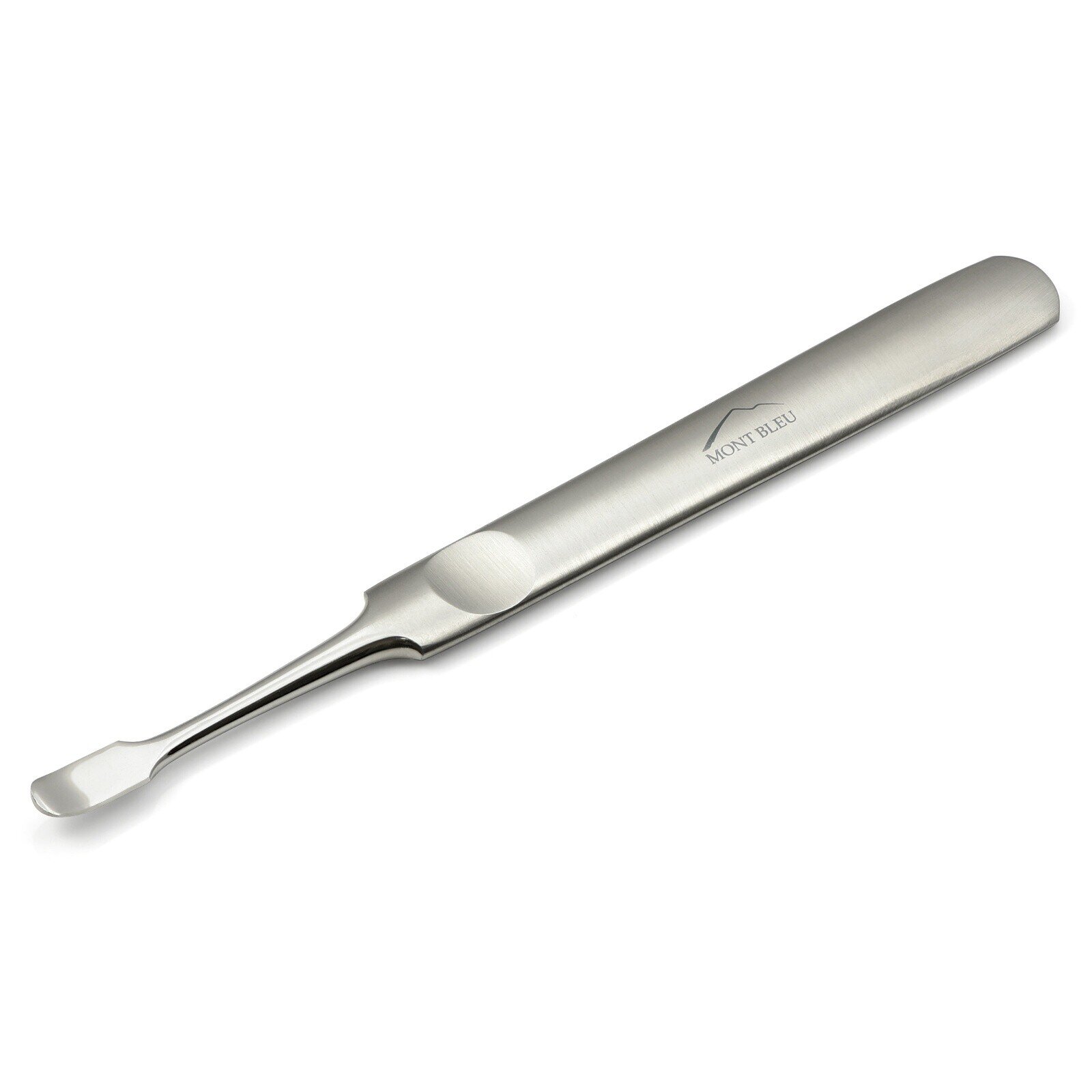 Mont Bleu Cuticle Pusher, made of Stainless Steel, hand finished in