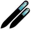 Set of 2 Czech Color Glass Nail Files with crystals BC-MS Set of 2 Czech Color Glass Nail Files with crystals BC-MS