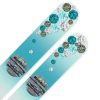 Set of 2 Czech Color Glass Nail Files with crystals BC-MS Set of 2 Czech Color Glass Nail Files with crystals BC-MS
