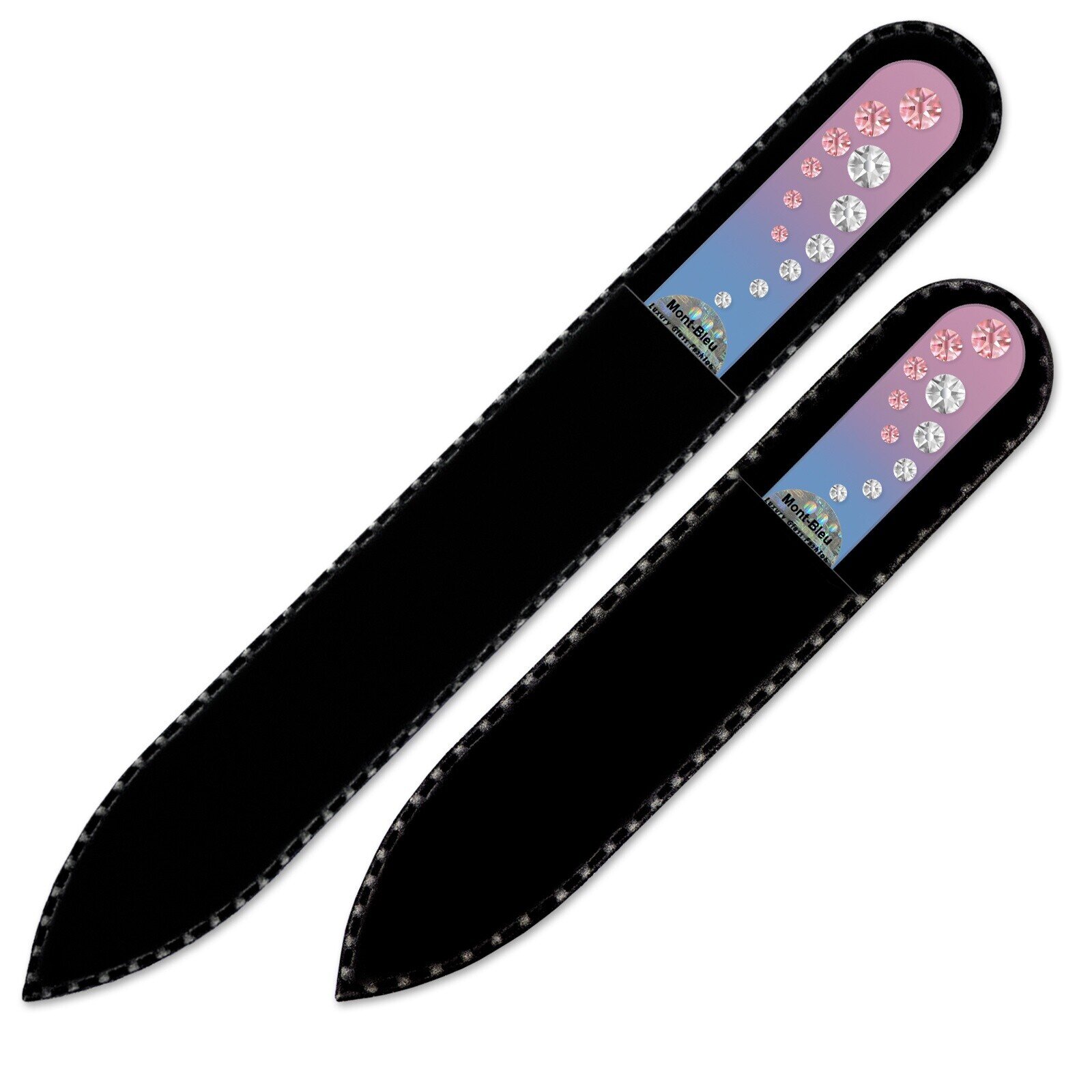 2-piece Nail File Set with Crystals for Women COC-MS