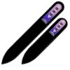 2-piece set with Hand Decorated Crystal Nail Files ORC-MS