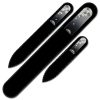 Set of 3 Czech Glass Nail Files with crystals BC-BMS