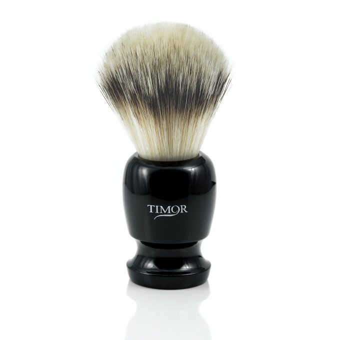 Pędzel do golenia Timor Premium Czarny akryl | ø24mm