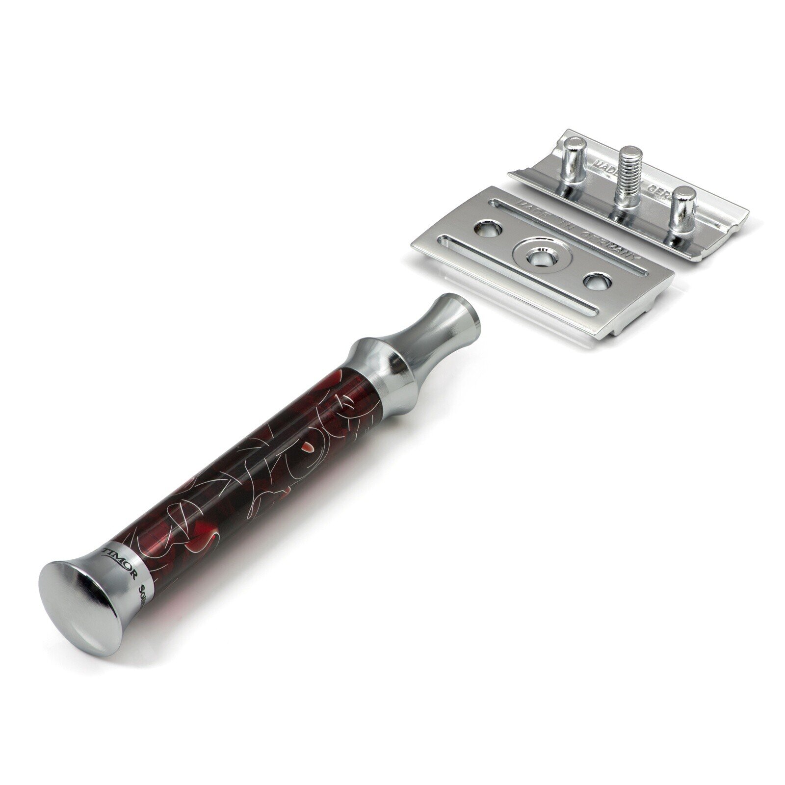 Giesen & Forsthoff's Timor 1371 Closed Comb Safety Razor + 10 blades | GENTLE SHAVER