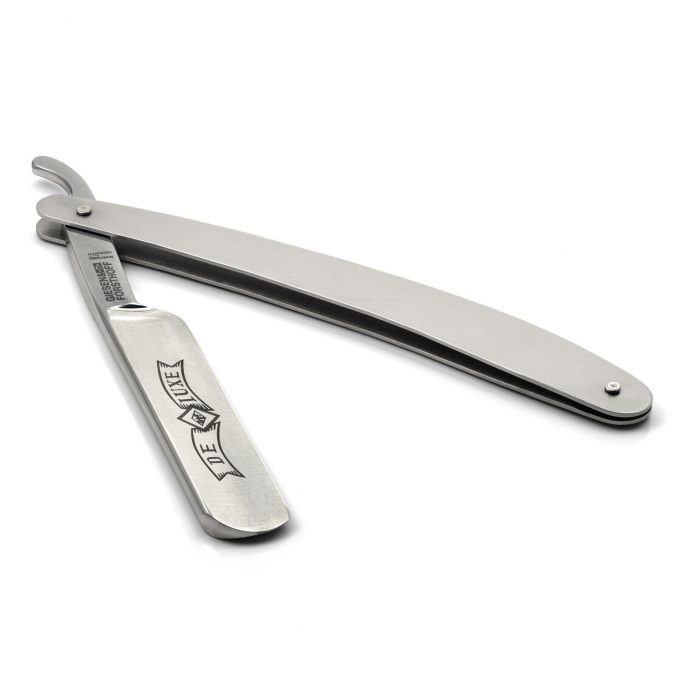 Giesen & Forsthoff's Timor Deluxe 5/8" Straight Razor with Stainless Steel Handle