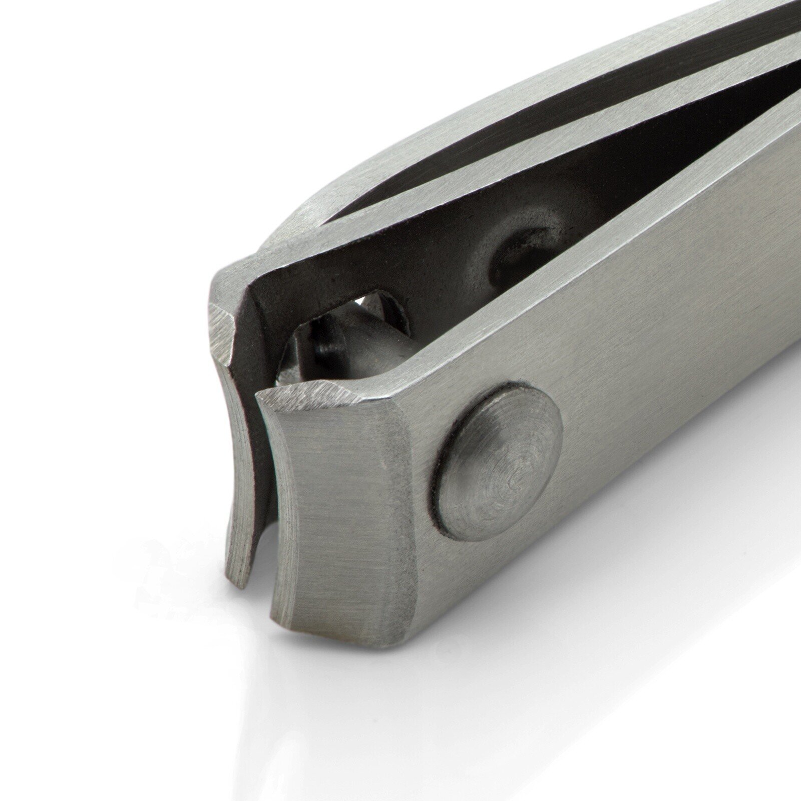 Otto Herder Small Bent Nail Clippers, Stainless Steel, made in Germany