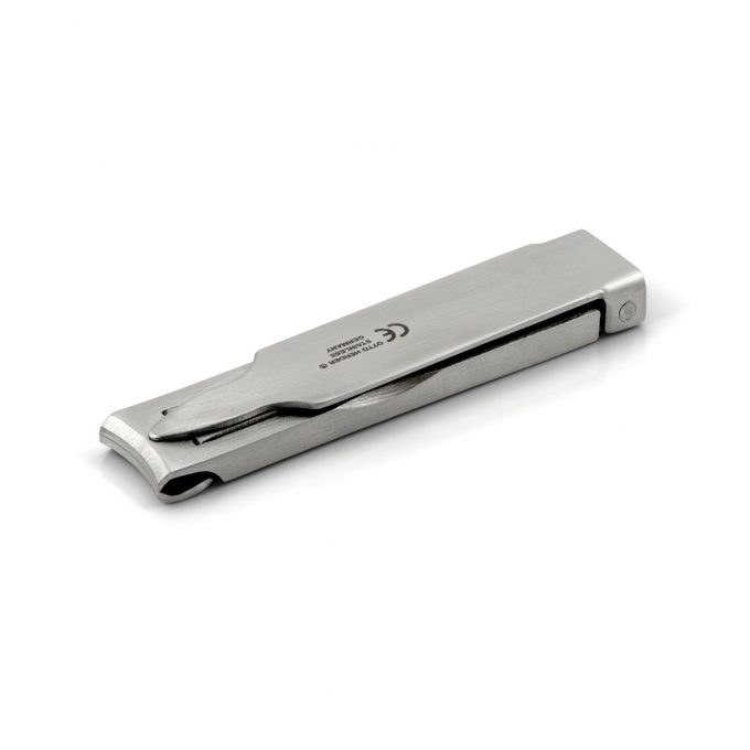 Otto Herder Travel Nail Clippers, Stainless Steel, made in Germany