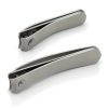 Otto Herder Set of 2 Bent Nail Clippers, Stainless Steel, made in Germany