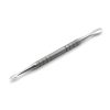 Hans Kniebes Double Instrument with Cuticle Trimmer & Pusher, Stainless Steel, made in Germany