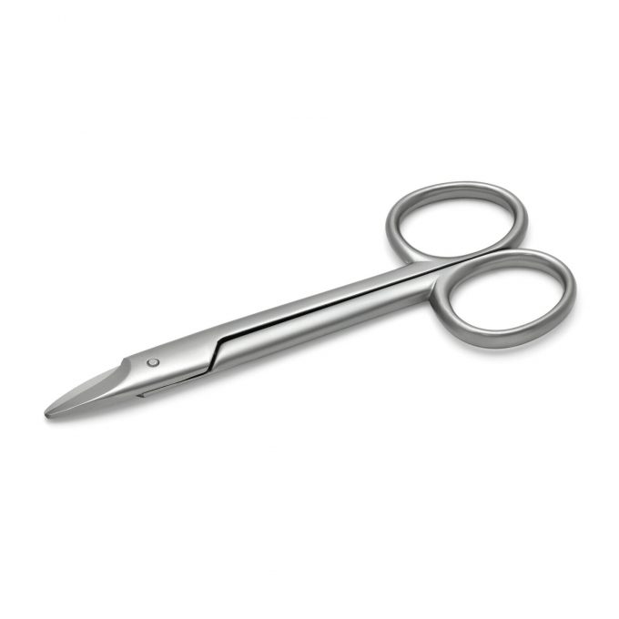 Hans Kniebes Foot Nail Scissors, Stainless Steel, made in Solingen (Germany)