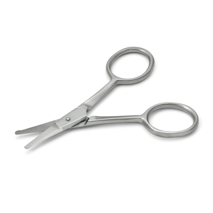 Otto Herder Ear & Nose Hair Scissors, Stainless Steel, made in Germany