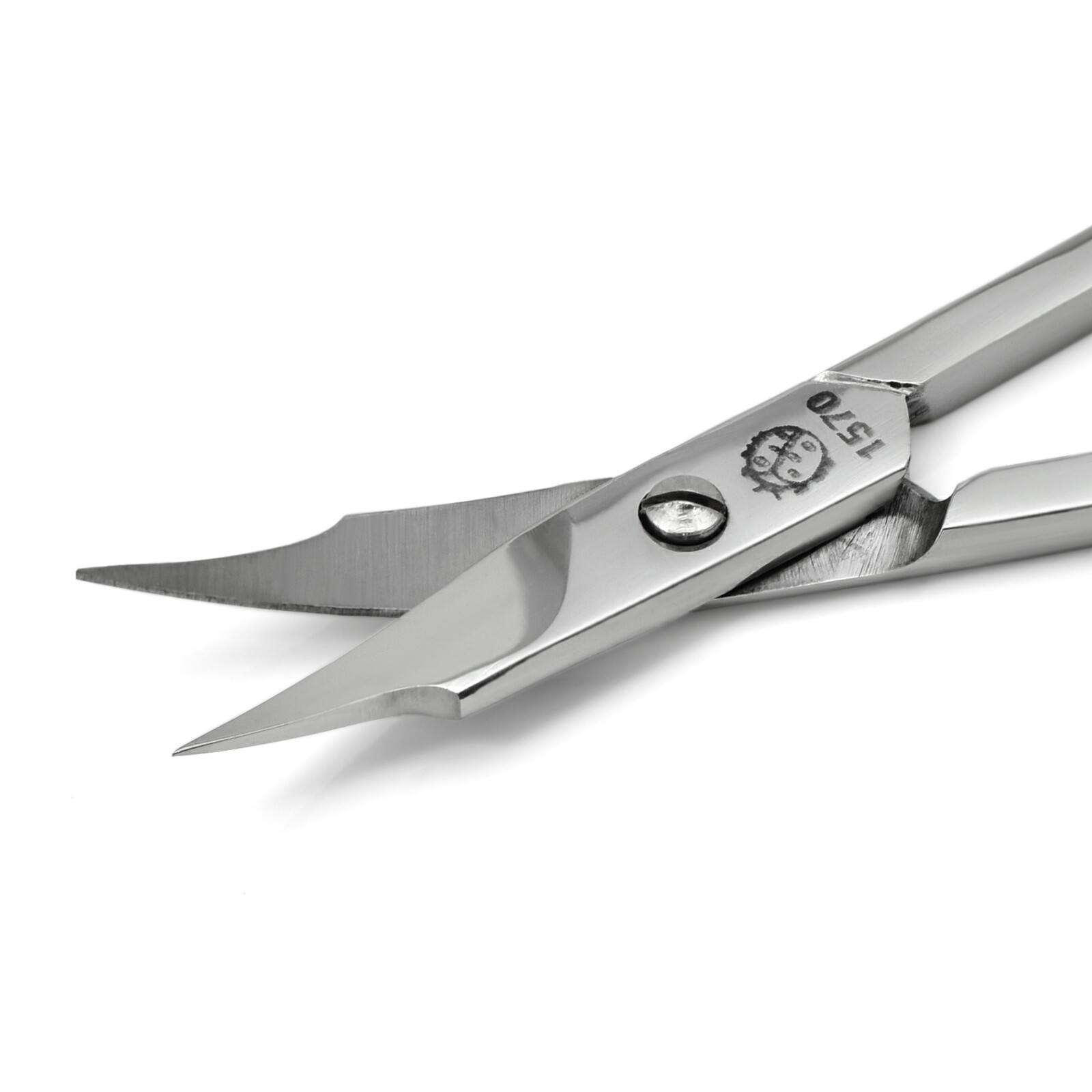 Hans Kniebes' Sonnenschein 2-in-1 Combination Nail Scissors with tower tip blades for Cuticles