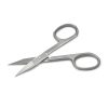 Hans Kniebes' Sonnenschein 2-in-1 Combination Nail Scissors with tower tip blades for Cuticles, Stainless Steel