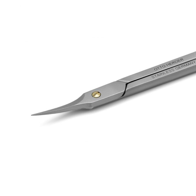 Nożyczki do skórek Otto Herder, stal nierdzewna, wyprodukowane w Niemczech