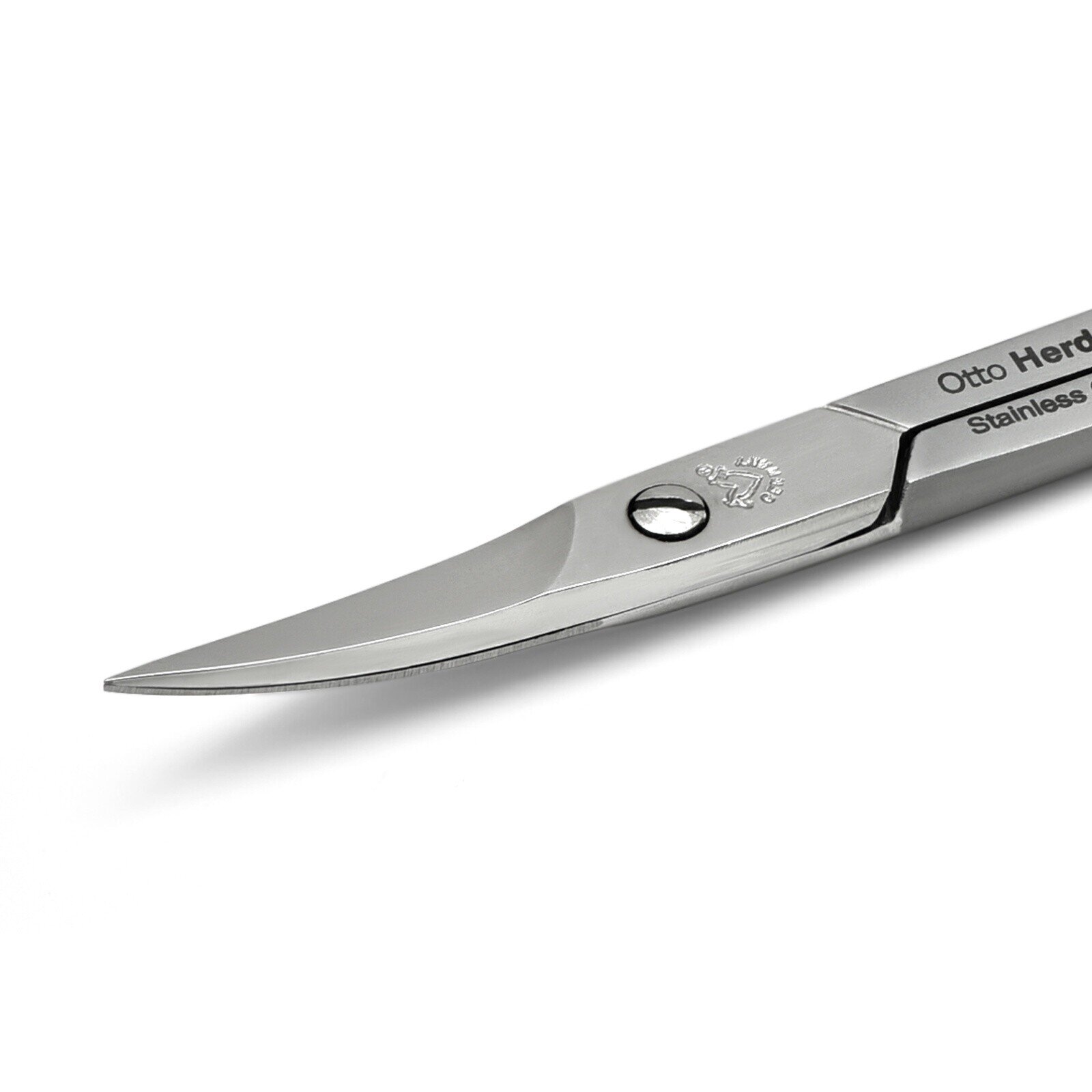 Otto Herder Nail Scissors, Stainless Steel, made in Germany