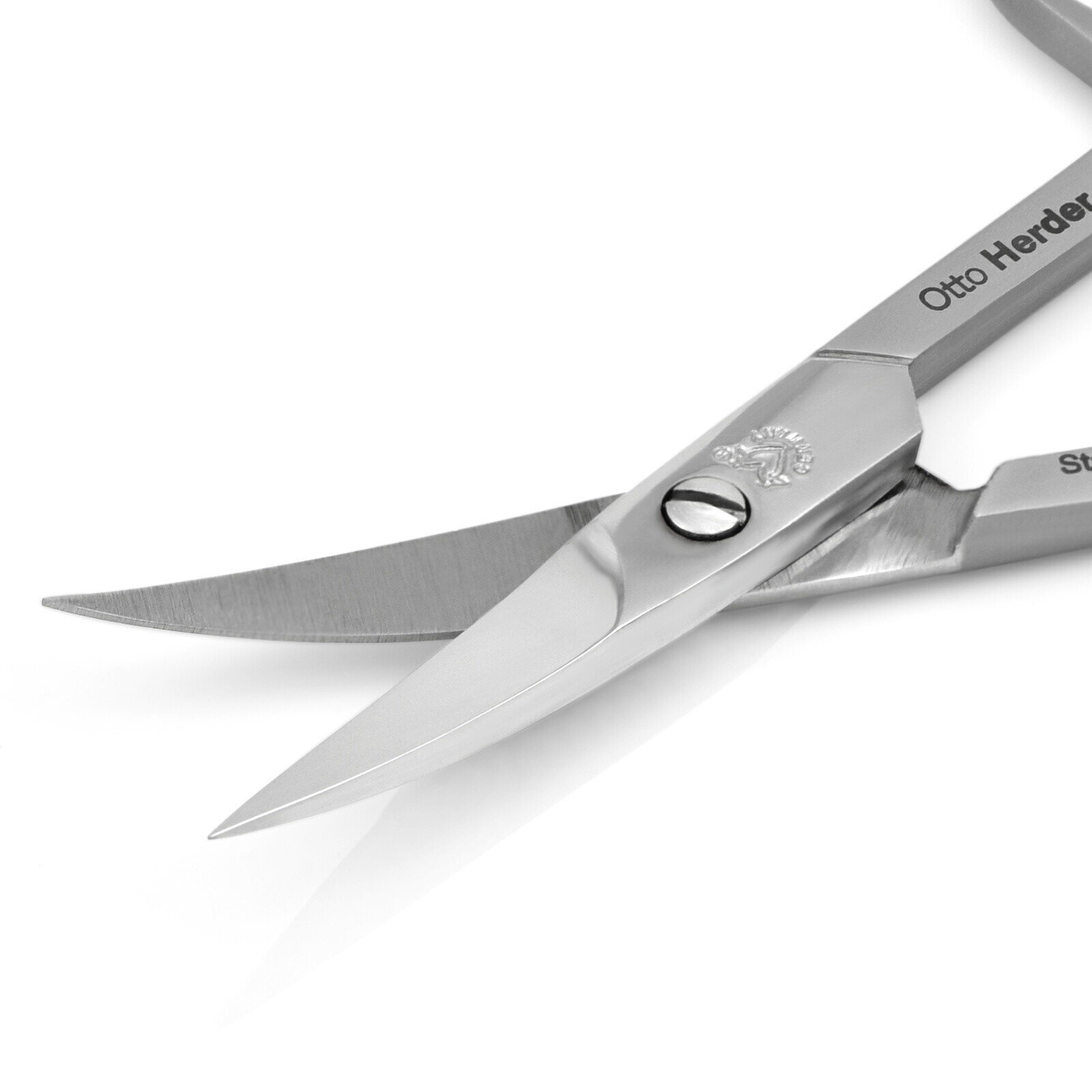 Otto Herder Nail Scissors, Stainless Steel, made in Germany