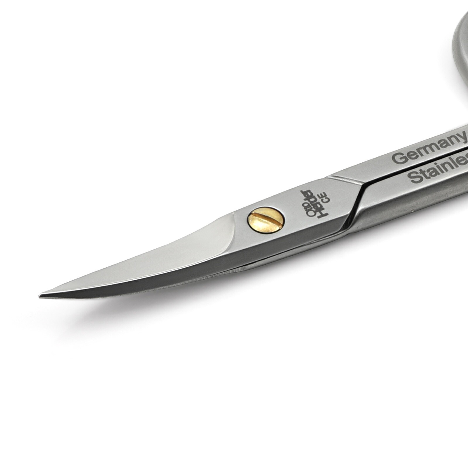 Nożyczki do paznokci Otto Herder, stal nierdzewna, wyprodukowane w Niemczech Nożyczki do paznokci Otto Herder, stal nierdzewna, wyprodukowane w Niemczech