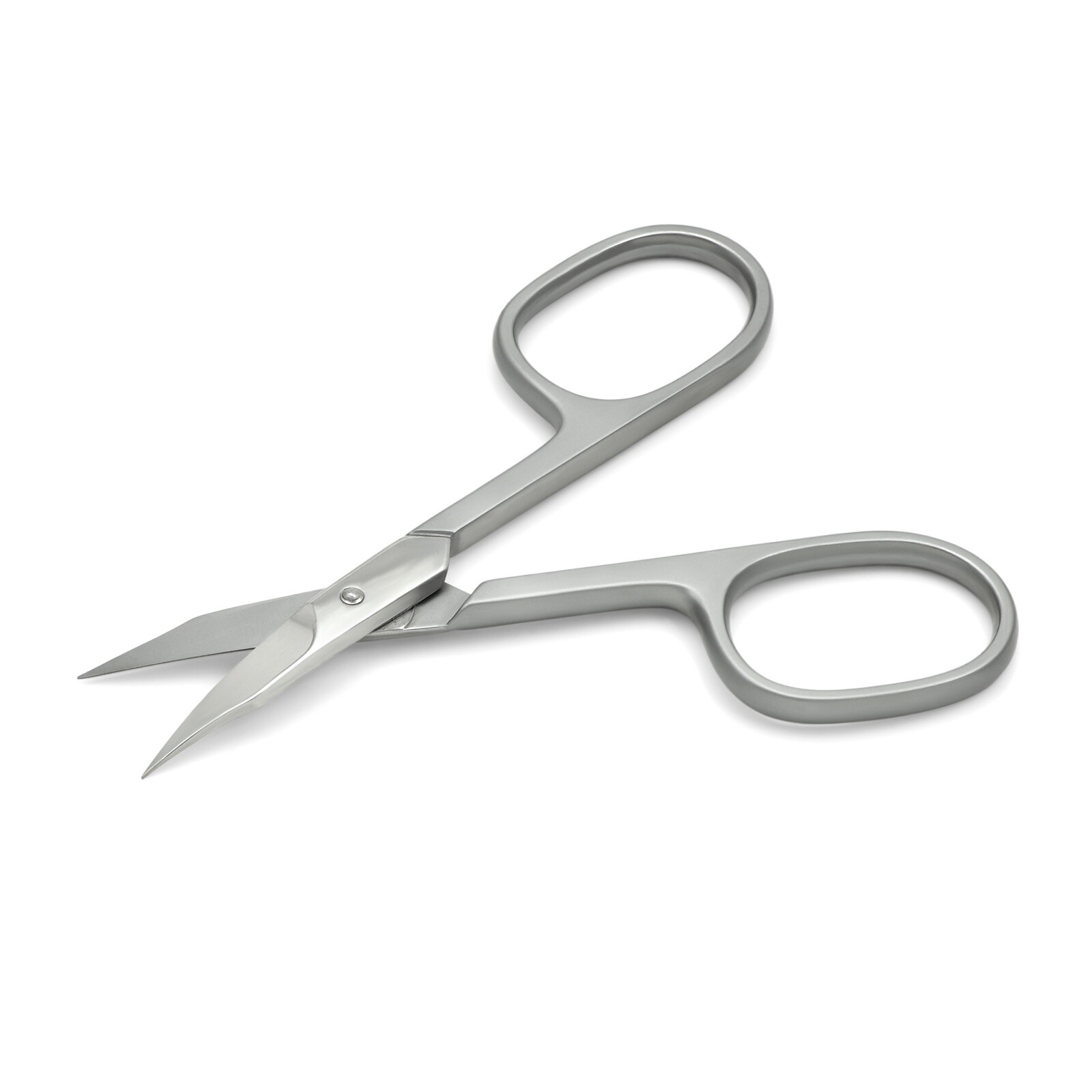 Hans Kniebes 2-in-1 Combination Nail Scissors with tower tip blades for Cuticles, Stainless Steel