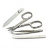 GÖSOL 4-piece Manicure Set in Leather Case, Made in Germany