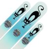 Set of 3 Glass Nail Files "Cat" with Swarovski crystals