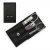 Hans Kniebes' Sonnenschein 4-piece Manicure Set in Nappa Leather Case, Made in Germany