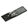 Giesen & Forsthoff's Timor 3-piece Manicure Set in Soft & Grained Leather Case