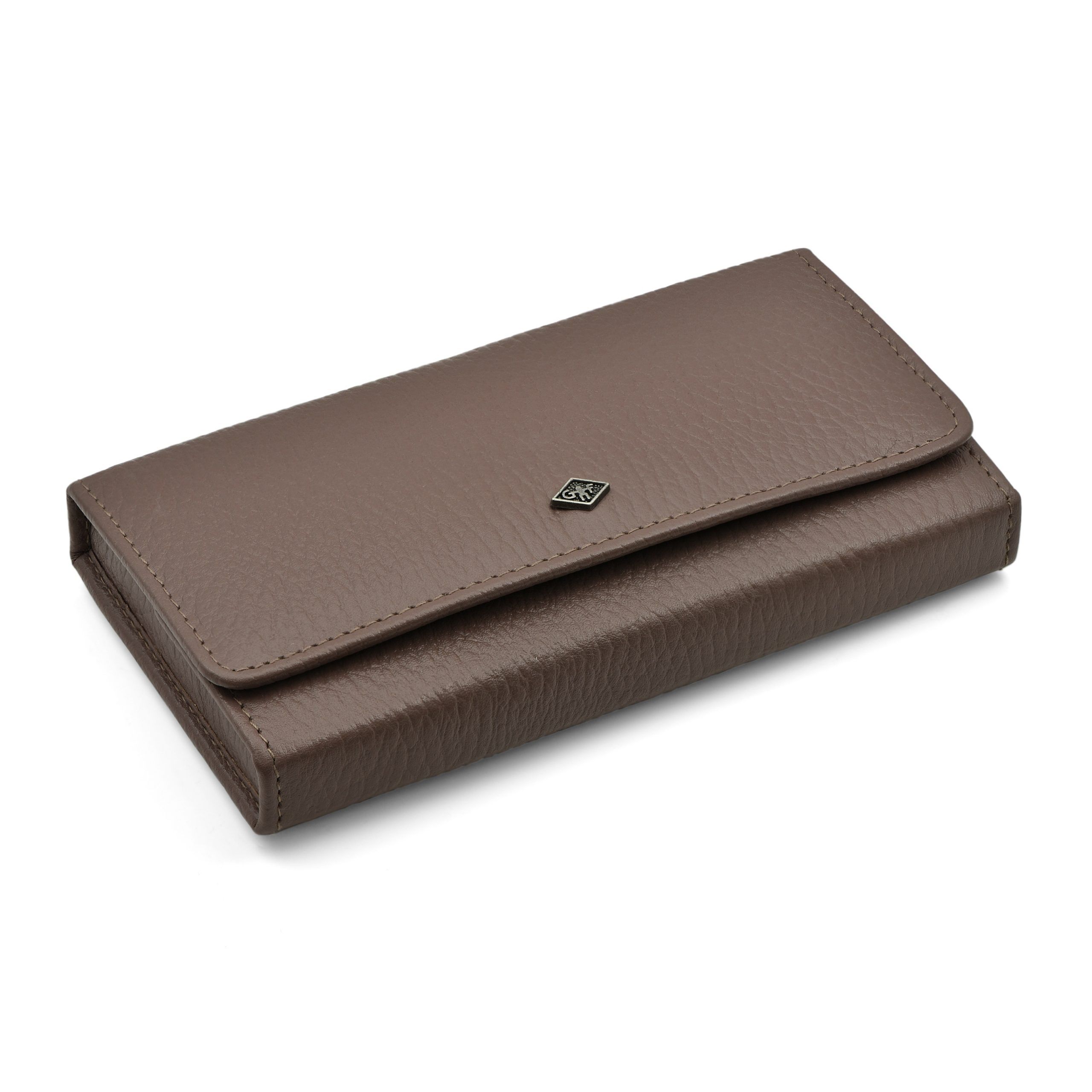 Giesen & Forsthoff's Timor 5-piece Manicure Set in Mauve Floater Leather Case