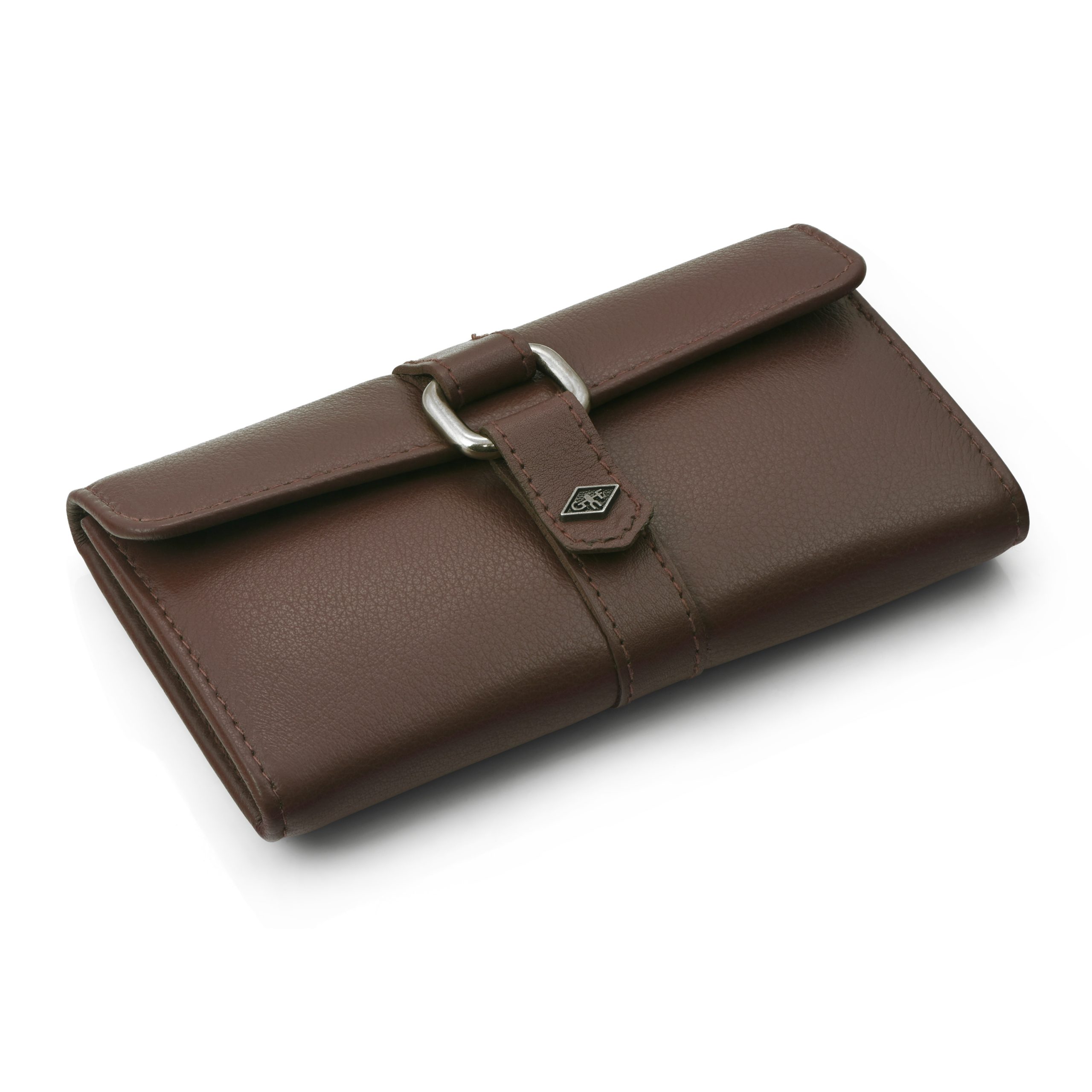 Giesen & Forsthoff's Timor 4-piece Manicure Set in Natural Oiled Leather Case with Vintage look