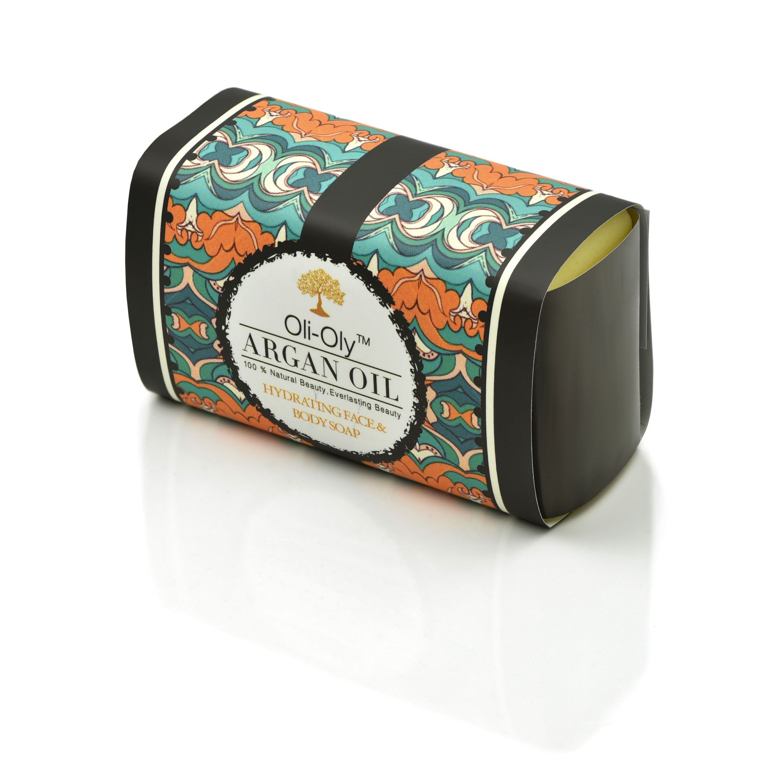 Oli-Oly Hydrating Face & Body Soap with Argan Oil, Scented