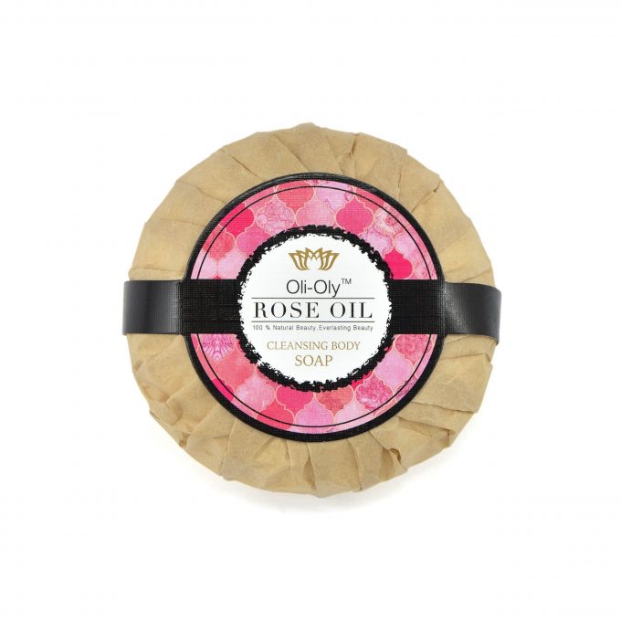 Oli-Oly Cleansing Body Soap with Rose Oil