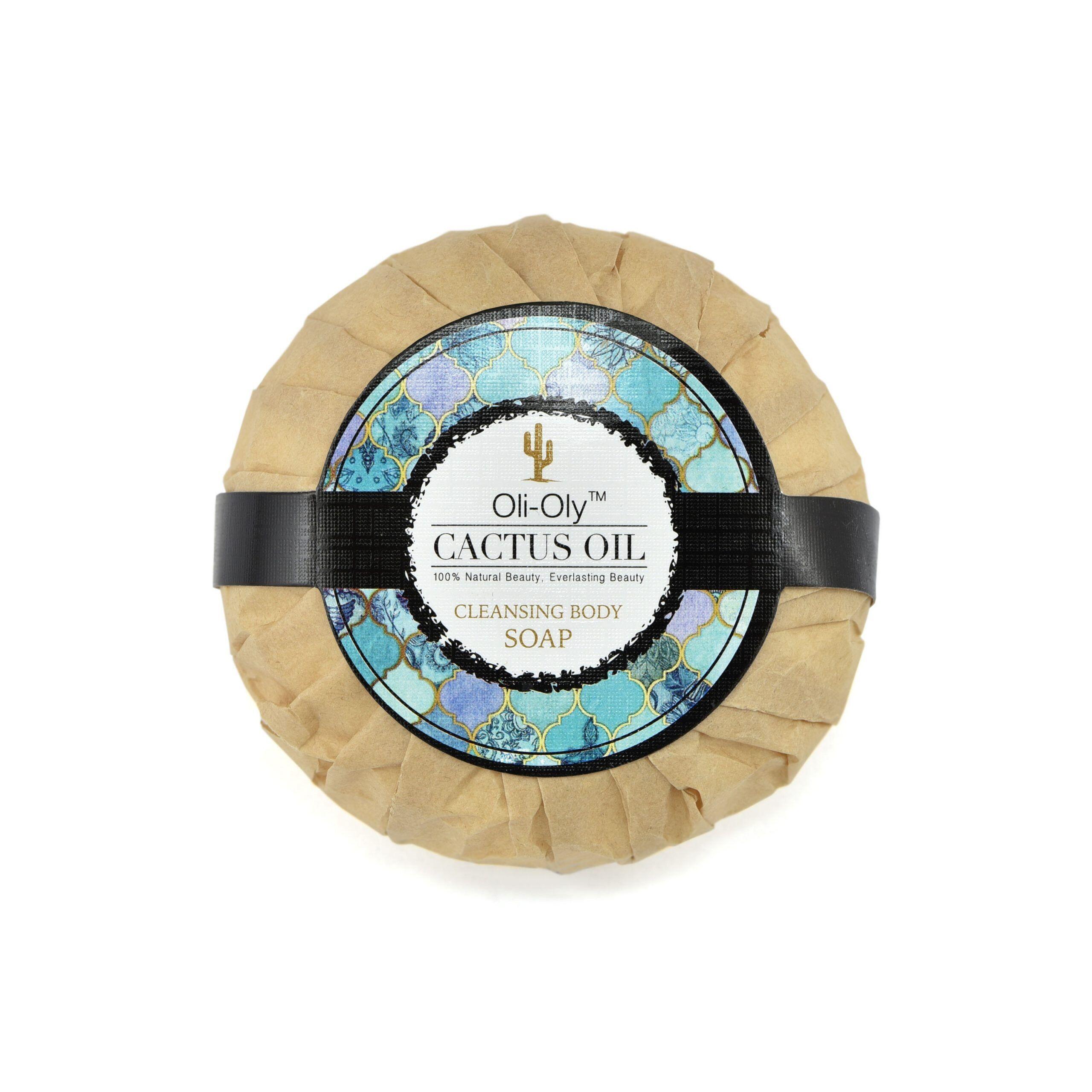 Oli-Oly Cleansing Body Soap with Cactus Oil