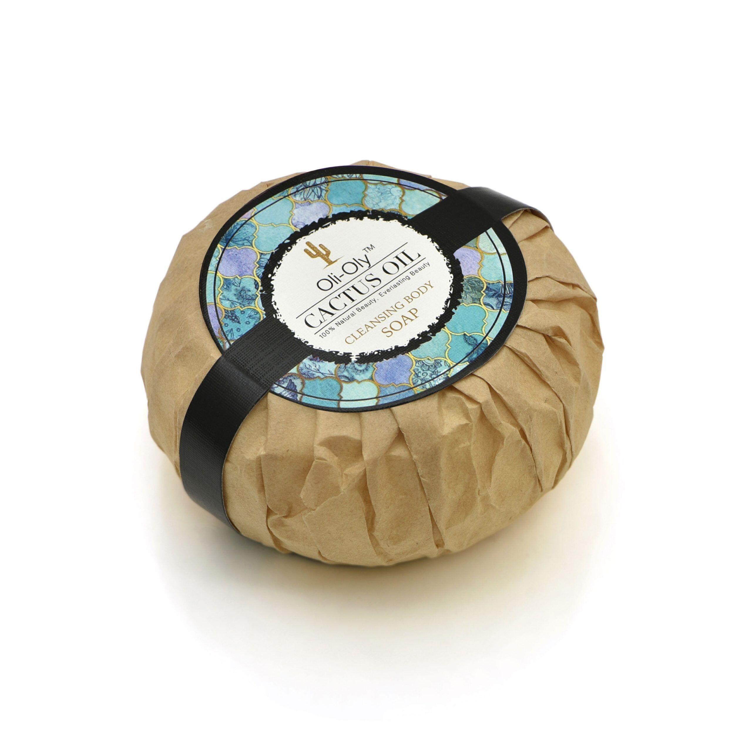 Oli-Oly Cleansing Body Soap with Cactus Oil