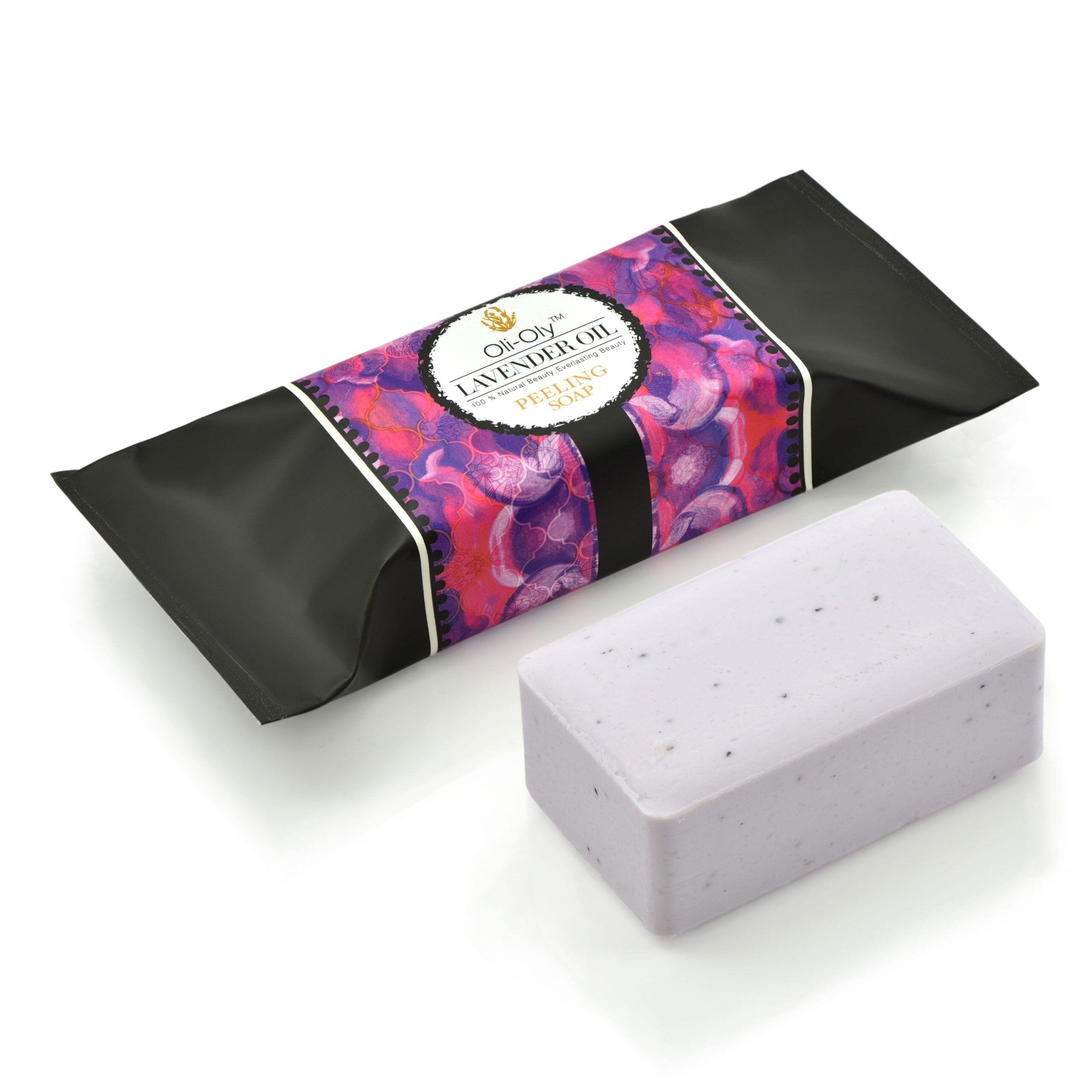 Oli-Oly Peeling Soap with Lavender Oil, 50g
