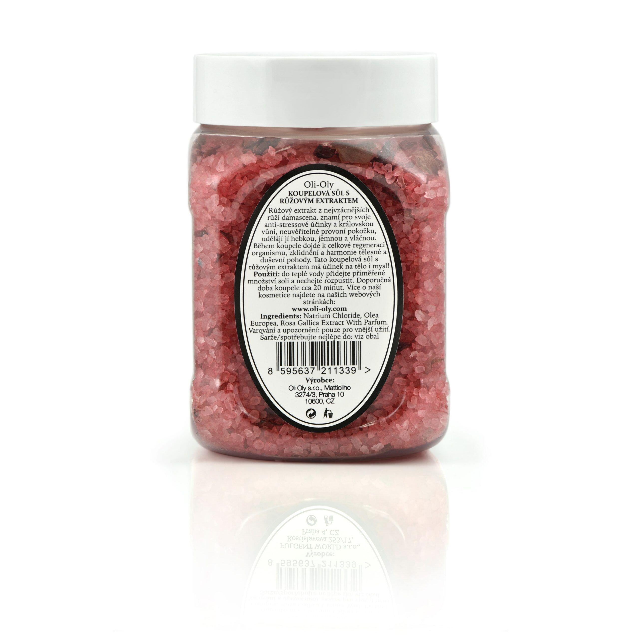 Oli-Oly Bath Salt with Rose Oil, 300g Oli-Oly Bath Salt with Rose Oil, 300g