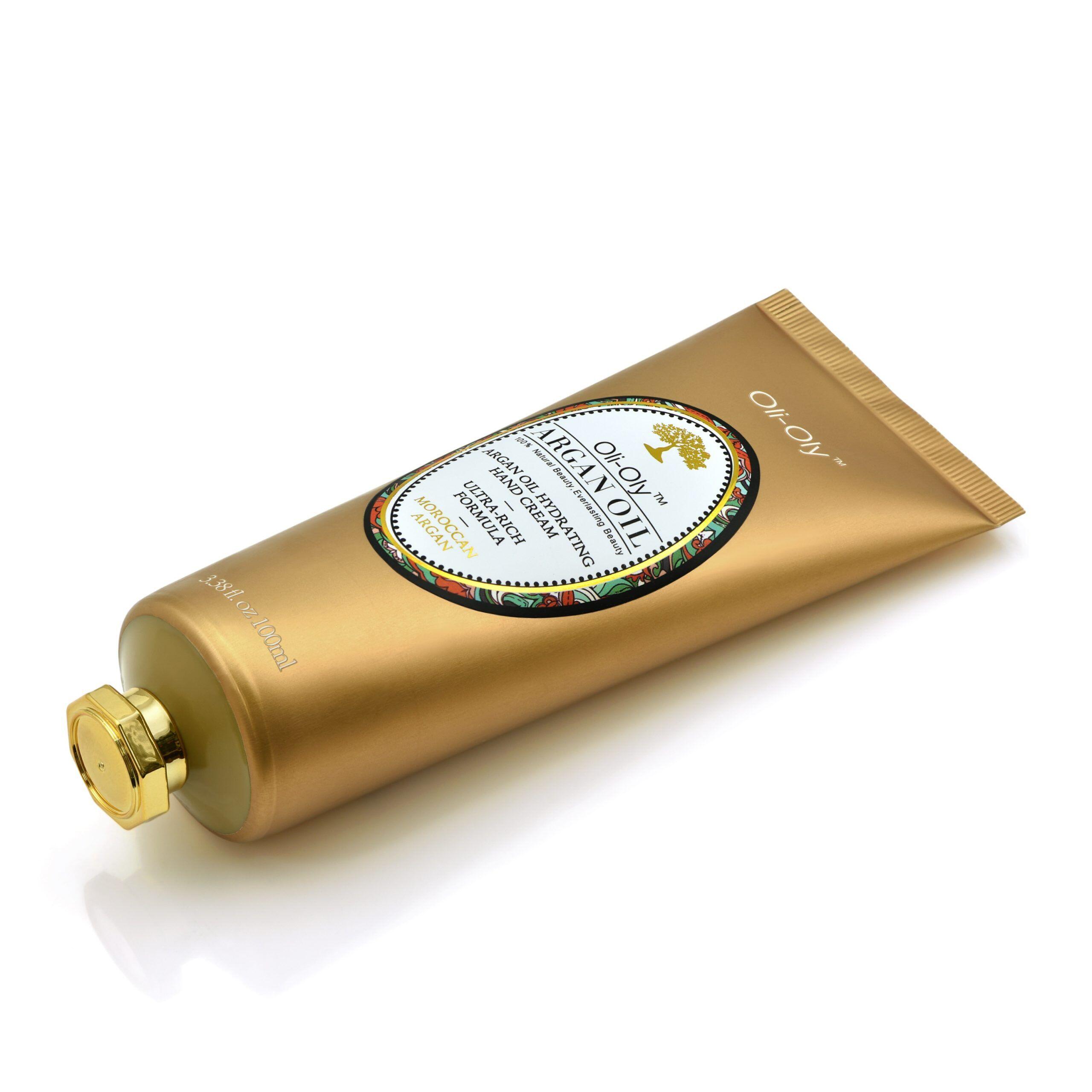 Oli-Oly Nawilżający Krem do Rąk z Olejem Arganowym, 100ml, Pachnący Oli-Oly Nawilżający Krem do Rąk z Olejem Arganowym, 100ml, Pachnący