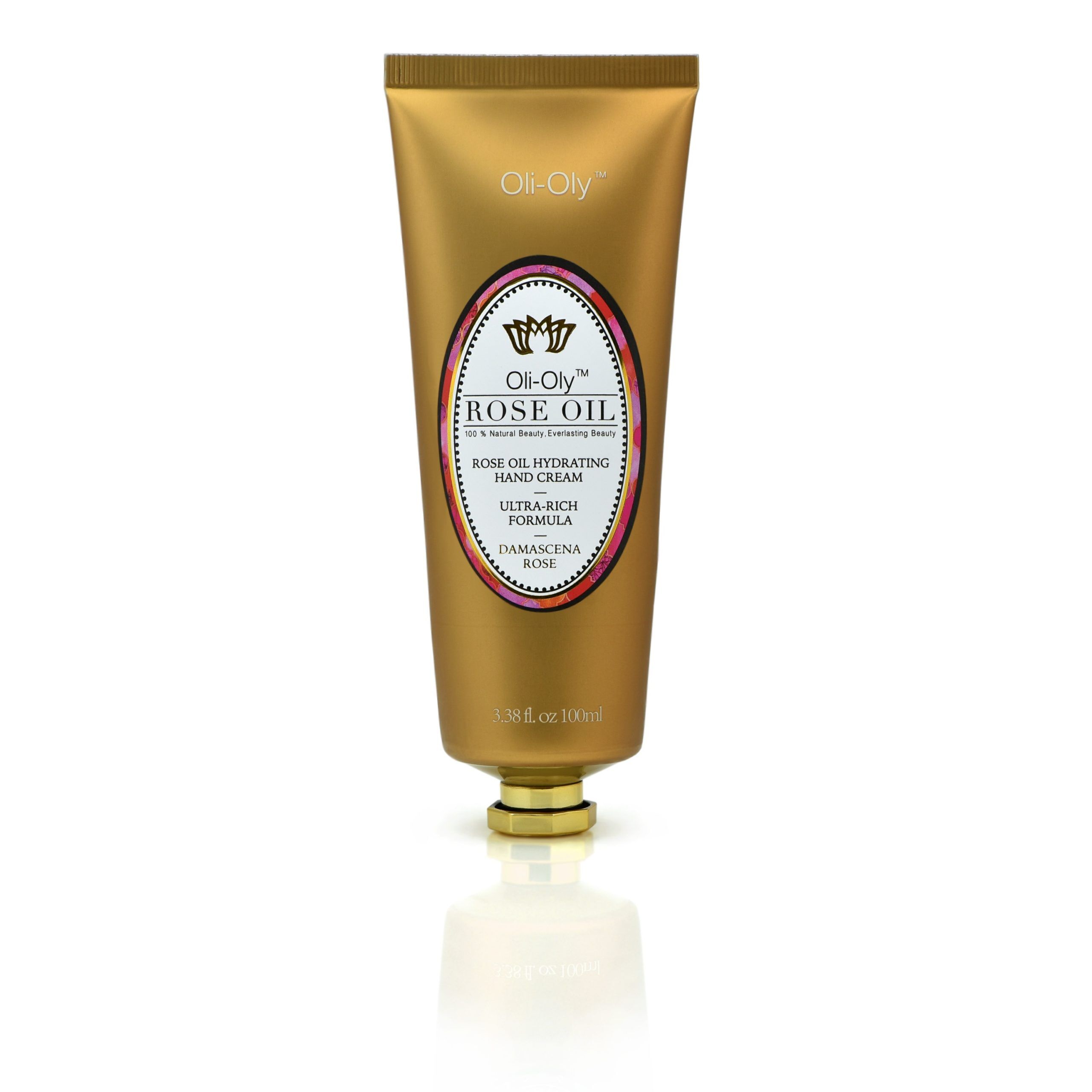 Oli-Oly Nawilżający krem do rąk z olejkiem różanym, 100ml Oli-Oly Nawilżający krem do rąk z olejkiem różanym, 100ml