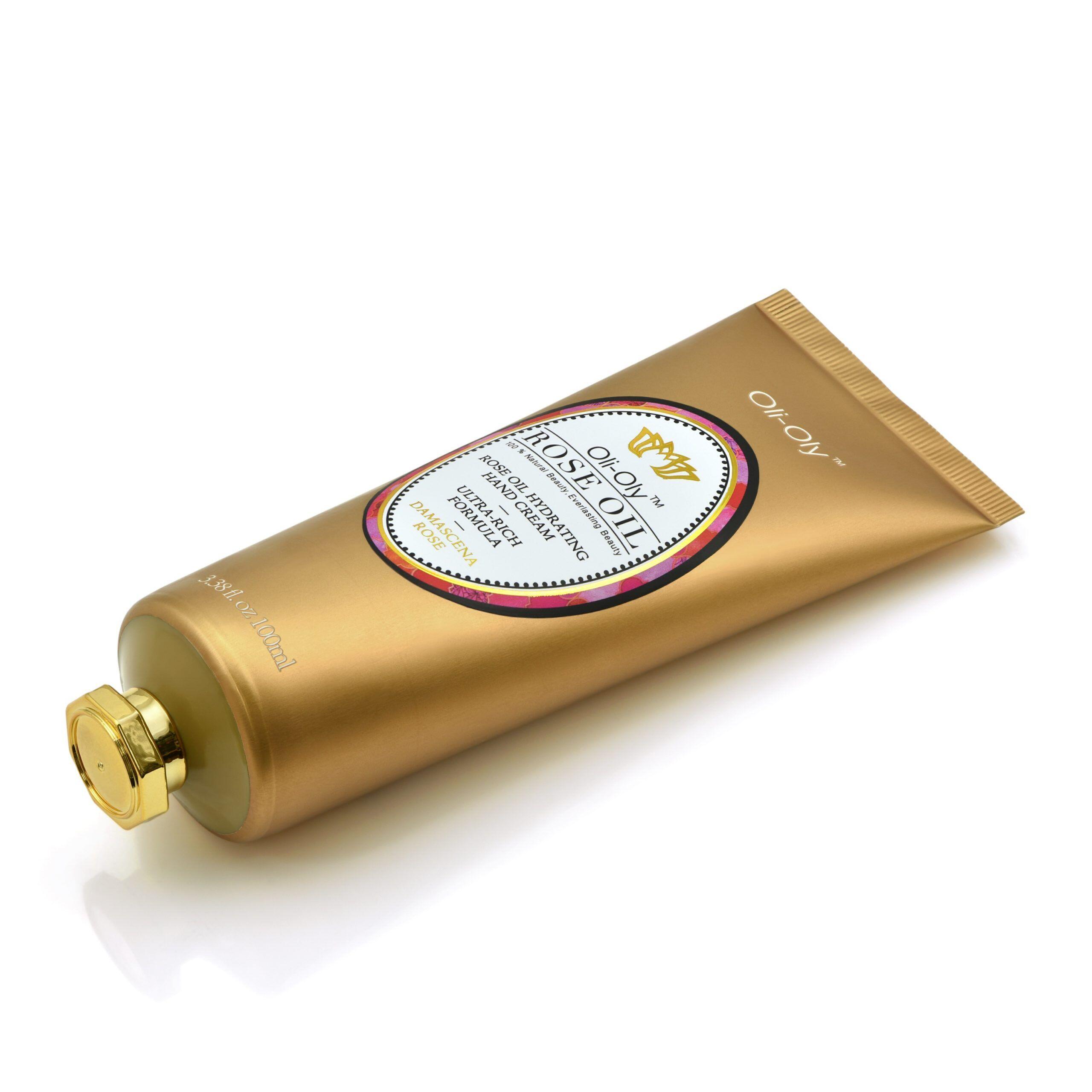 Oli-Oly Nawilżający krem do rąk z olejkiem różanym, 100ml Oli-Oly Nawilżający krem do rąk z olejkiem różanym, 100ml