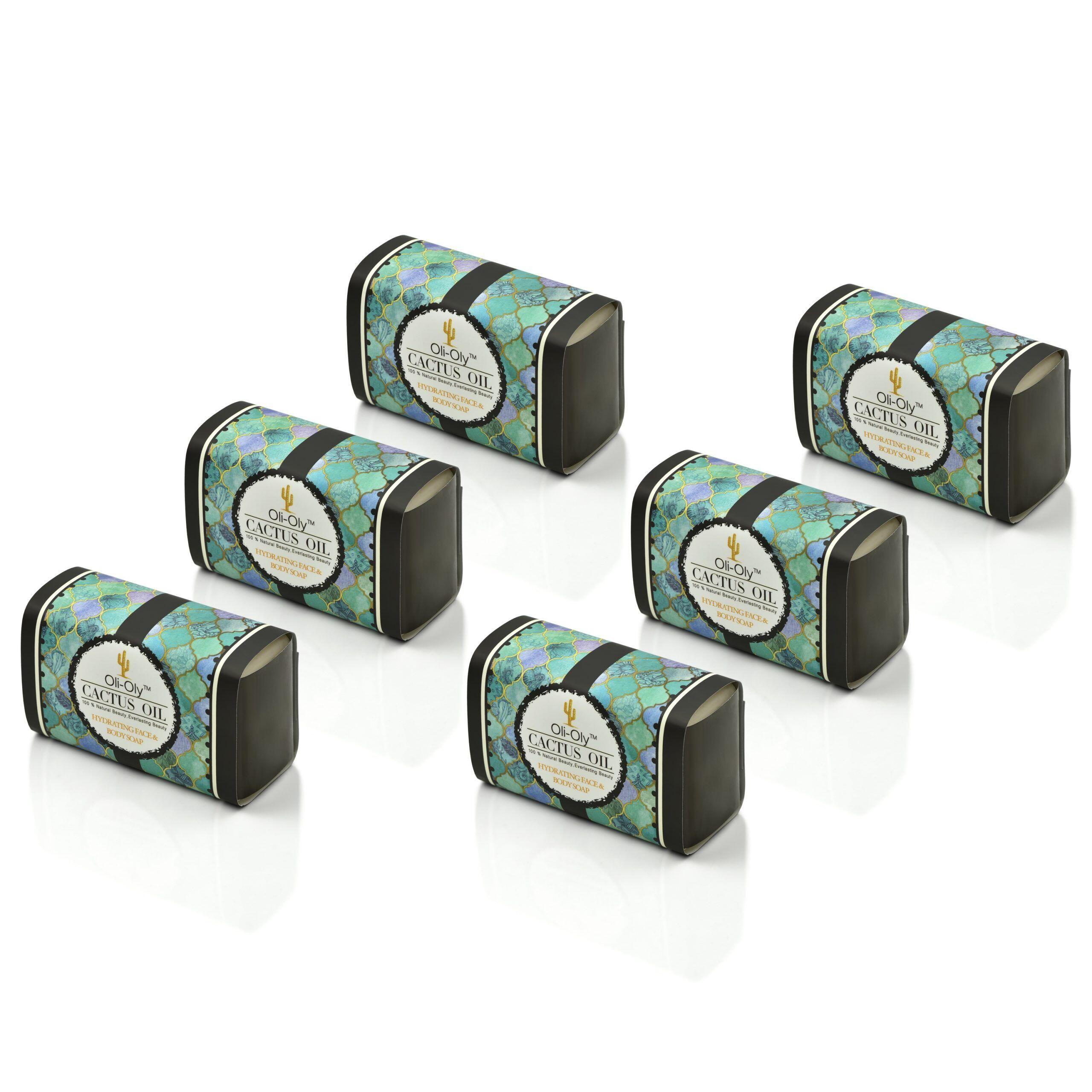 Oli-Oly Nawilżające mydło do twarzy i ciała z olejkiem z kaktusa