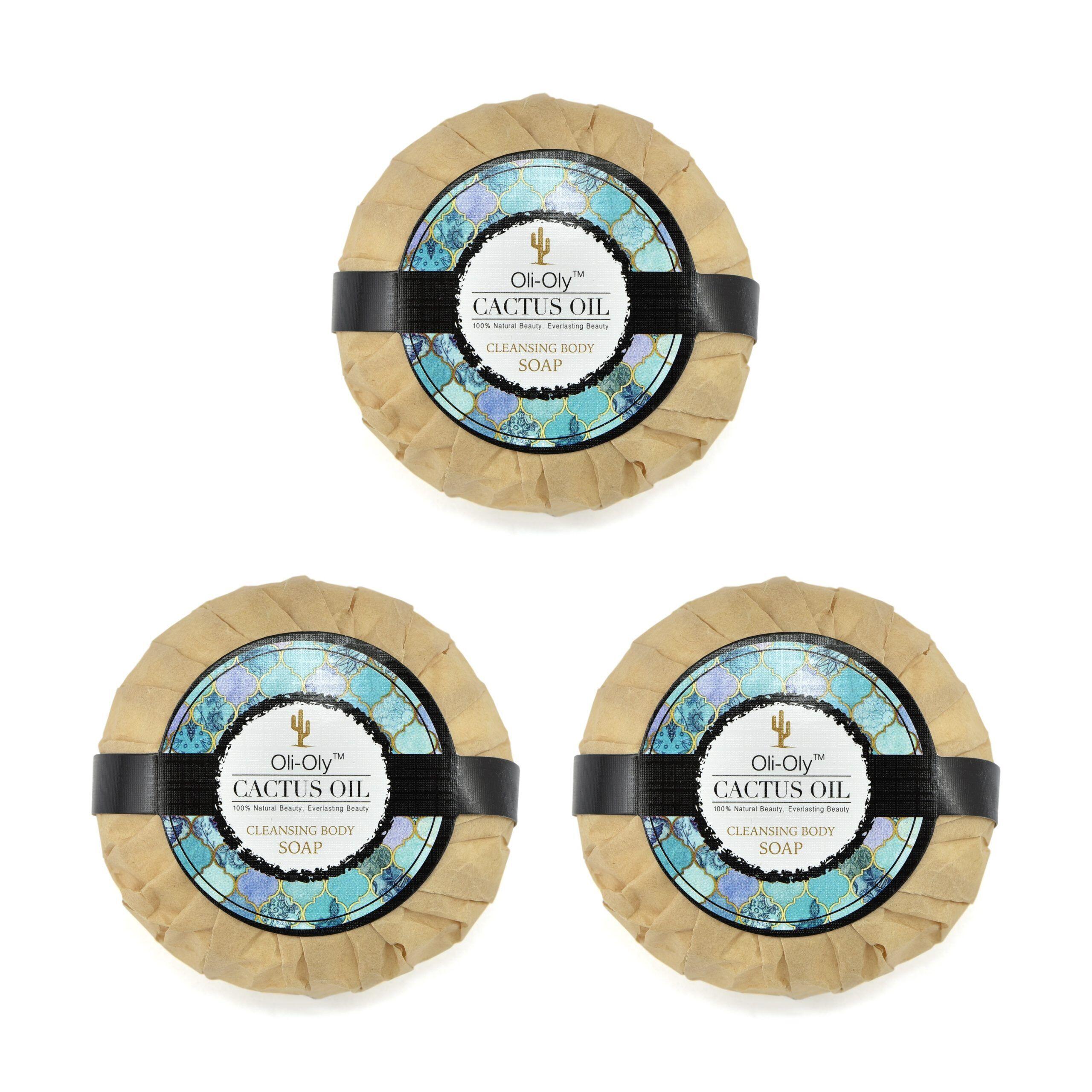 Oli-Oly Cleansing Body Soap with Cactus Oil