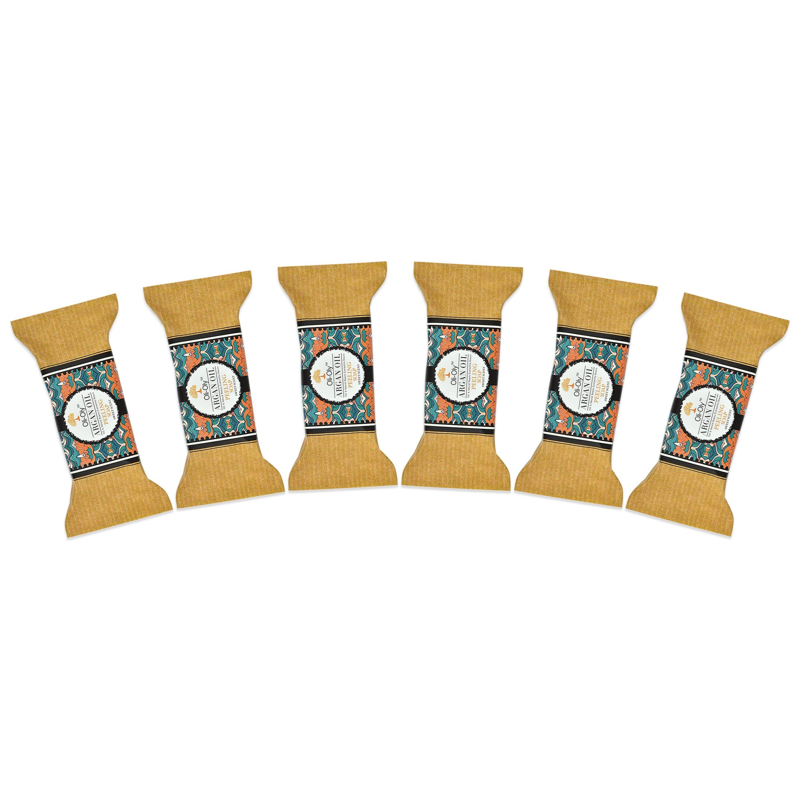 Oli-Oly Peeling Soap with Argan Oil, 50g, Scented