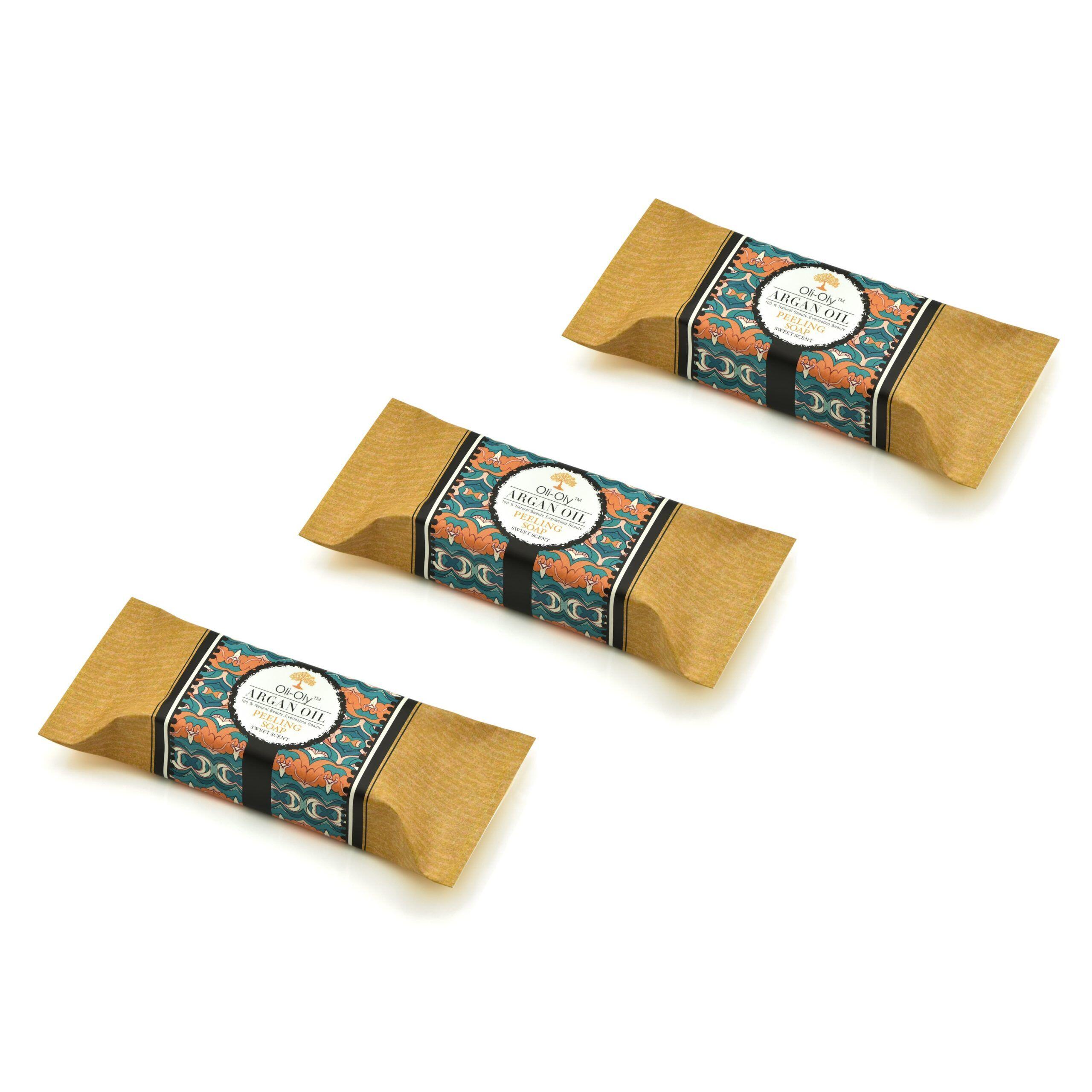 Oli-Oly Peeling Soap with Argan Oil, 50g, Scented