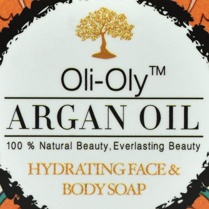 Oli-Oly Hydrating Face & Body Soap with Argan Oil, Scented
