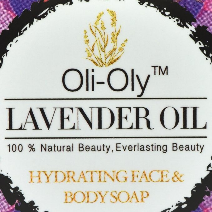 Oli-Oly Nawilżające mydło do twarzy i ciała z olejkiem lawendowym