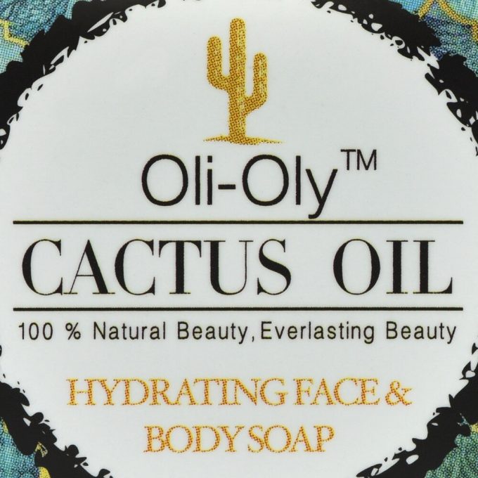 Oli-Oly Nawilżające mydło do twarzy i ciała z olejkiem z kaktusa