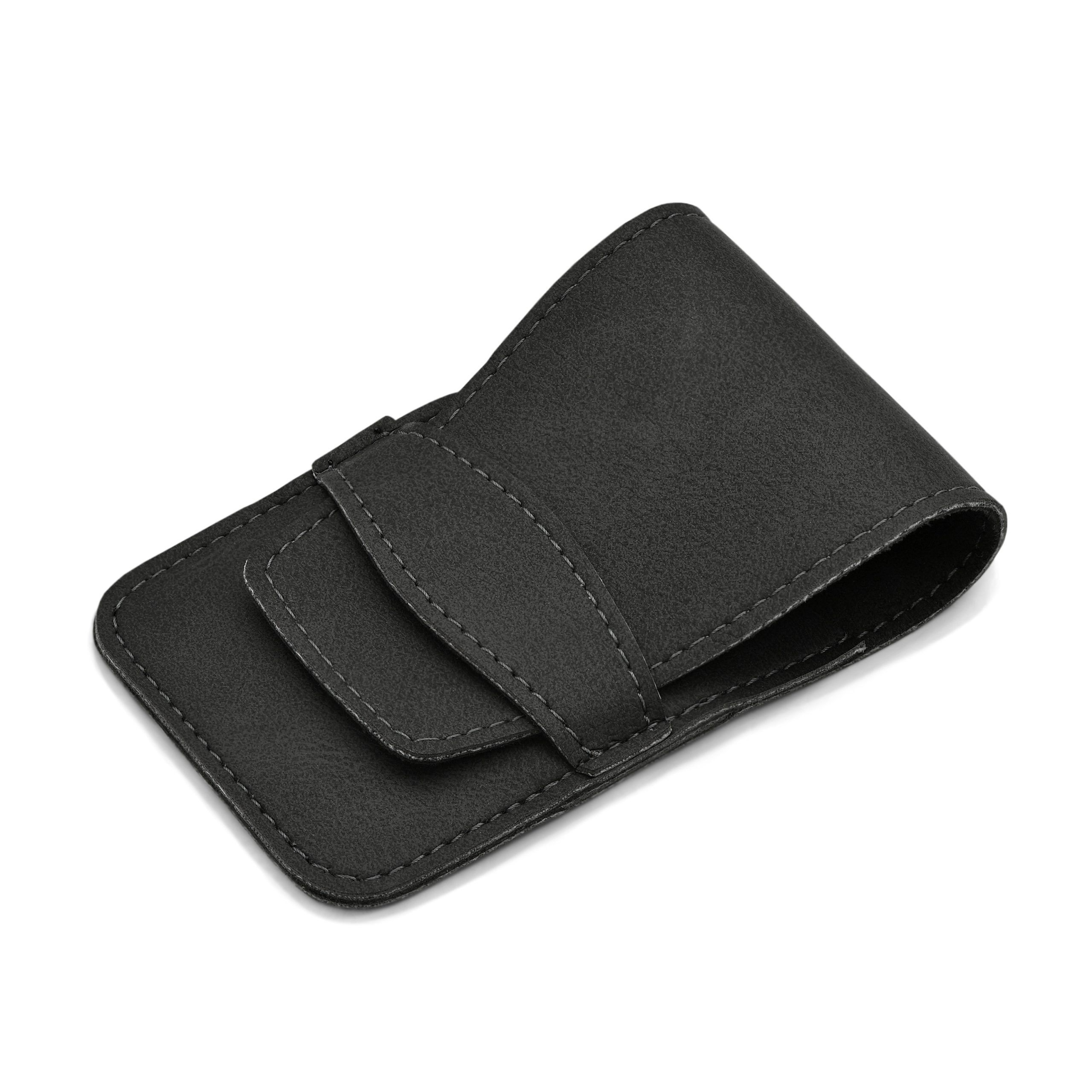 Mont Bleu 5-piece Manicure Set in Vegan Faux Leather Case, Blue