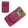 Mont Bleu 5-piece Manicure Set in Vegan Faux Leather Case, Pink Mont Bleu 5-piece Manicure Set in Vegan Faux Leather Case, Pink