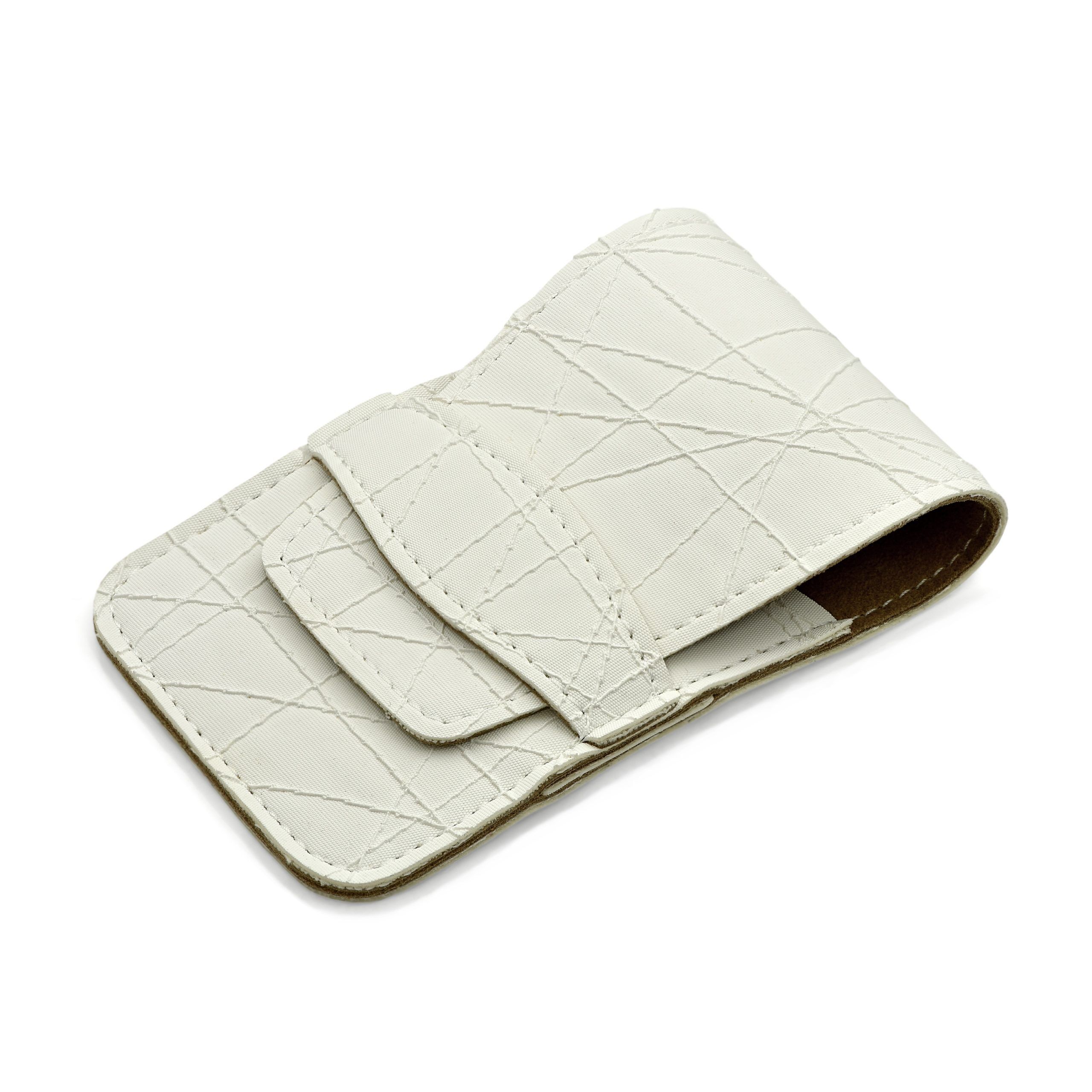 Mont Bleu 5-piece Manicure Set in Vegan Faux Leather Case, White